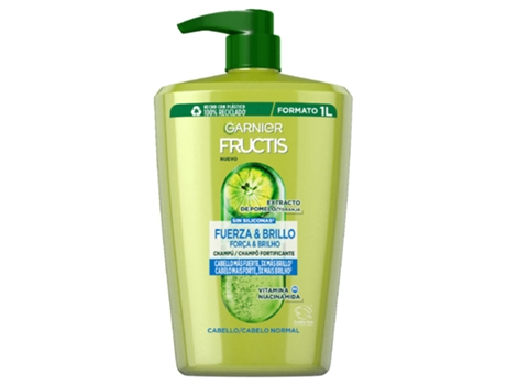 Champú Fortificante Garnier Fructis Brillo Pomelo (1 L)