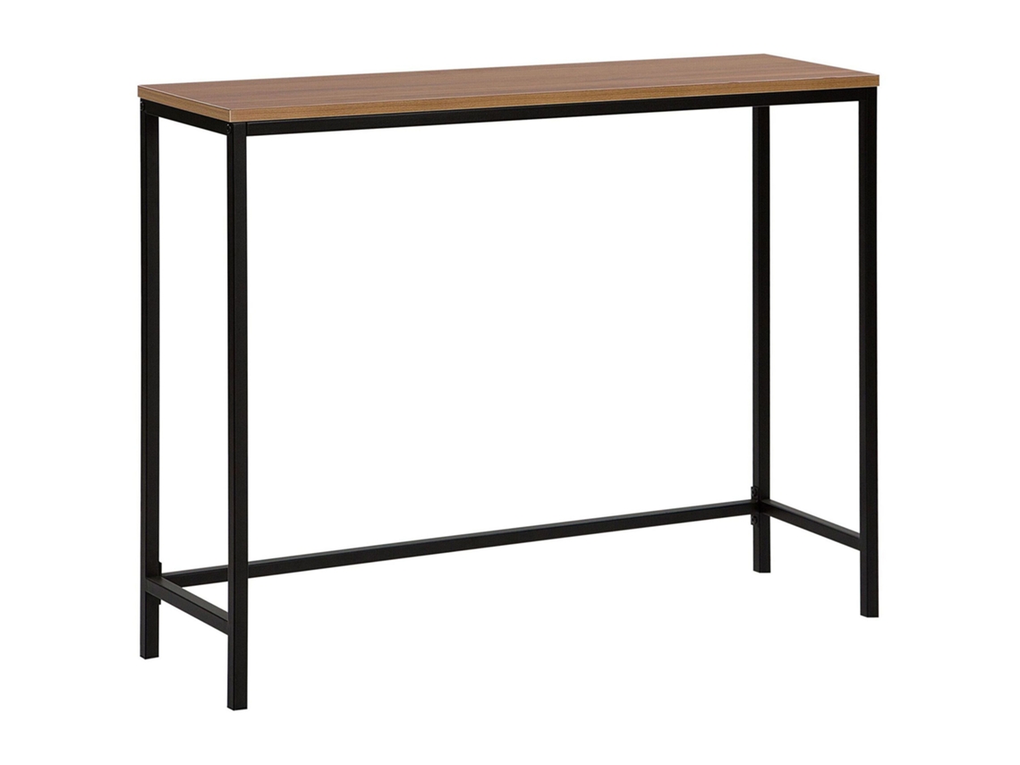 Aparador de estilo industrial BELIANI Tulia de MDF Madera oscura 100x30x81