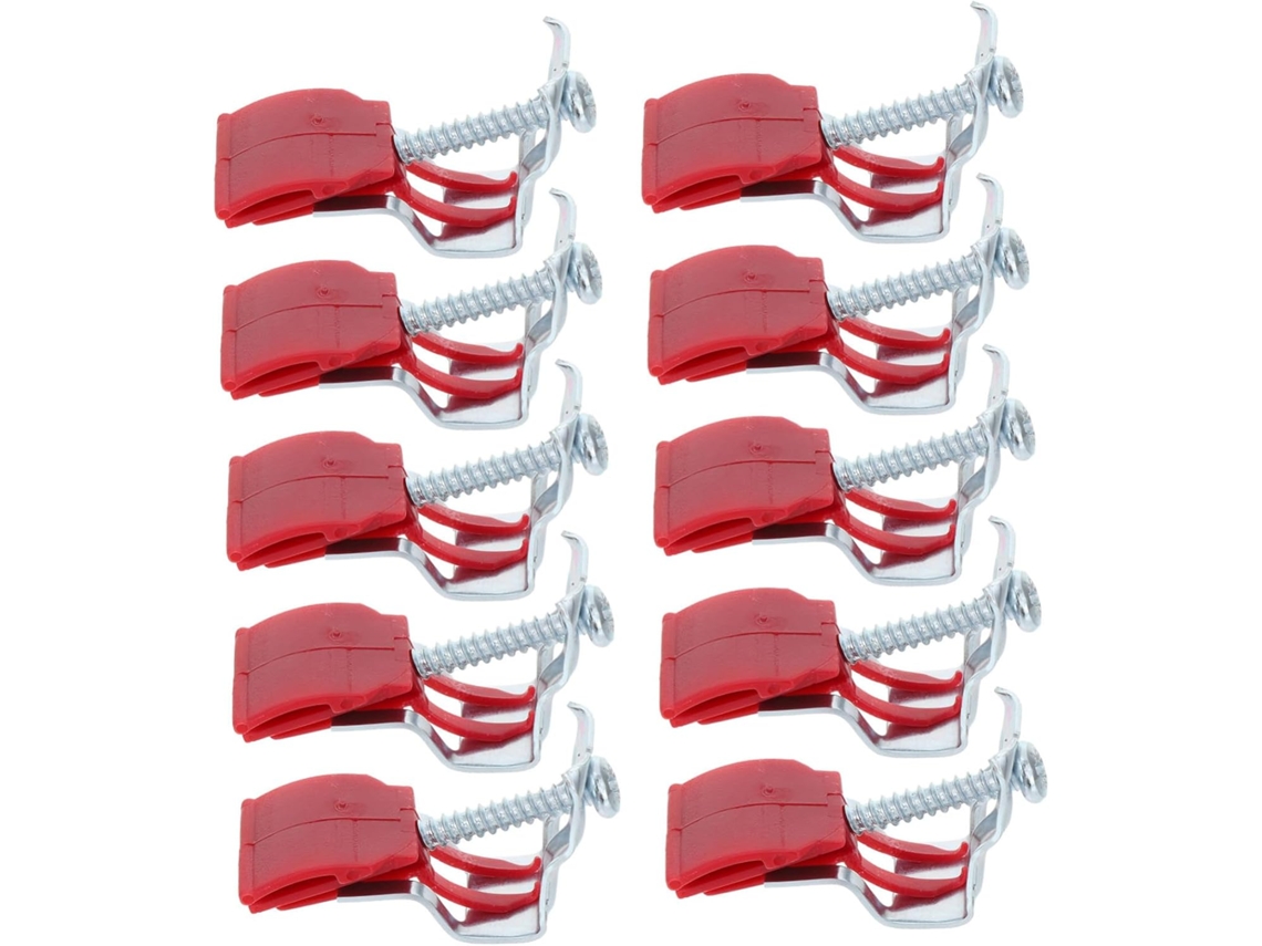 Juego De 10 Soportes Sencillos, Compactos Y Robustos Para