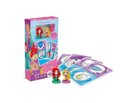 Juego De Cartas FOURNIER Infantil Cuentos De Princesas Con Figuras De Ariel Y Rapunzel