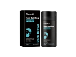 Polvos esponjosos de color marrón oscuro para la línea del cabello