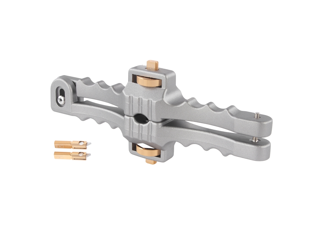 Herramienta Pelacables Óptica Ajustable Para Cables De 10-25 Mm Y 2-288 Núcleos, Con Cuchilla Y 2 Cuchillas De Repuesto.