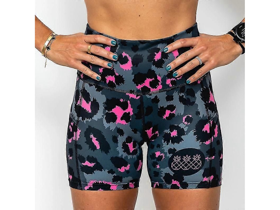 Pantalones Cortos De Yoga Para Mujer 2022 Tres Pinas Bragas Ajustadas Fitness Running Elastic Montañismo