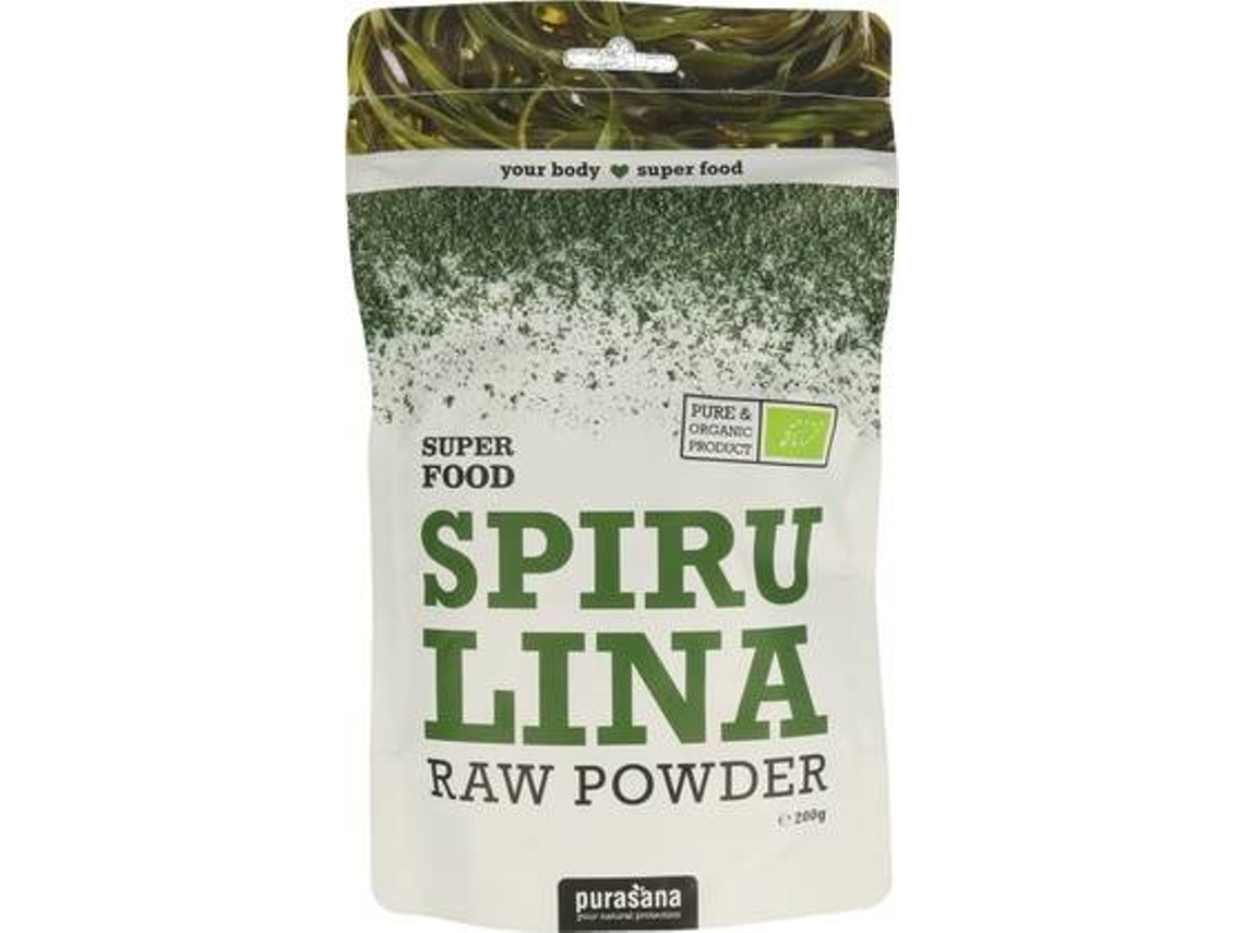 Té PURASANA Pó De Spirulina (200 g de pó)