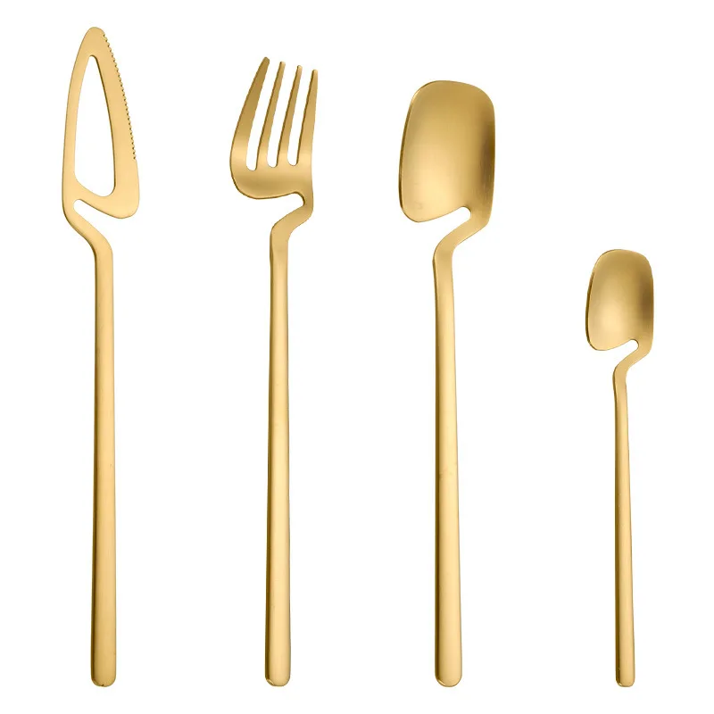 (oro, 4 Piezas) Juego De Vajilla, Decoración De Mesa De Cocina, Adecuado Para Helados, Postres, Sopas, Café, Etc.