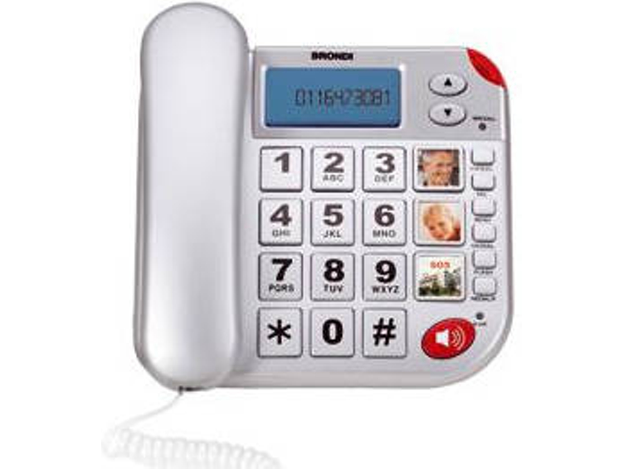 Teléfono fijo Con Cable BRONDI Super Bravo Plus