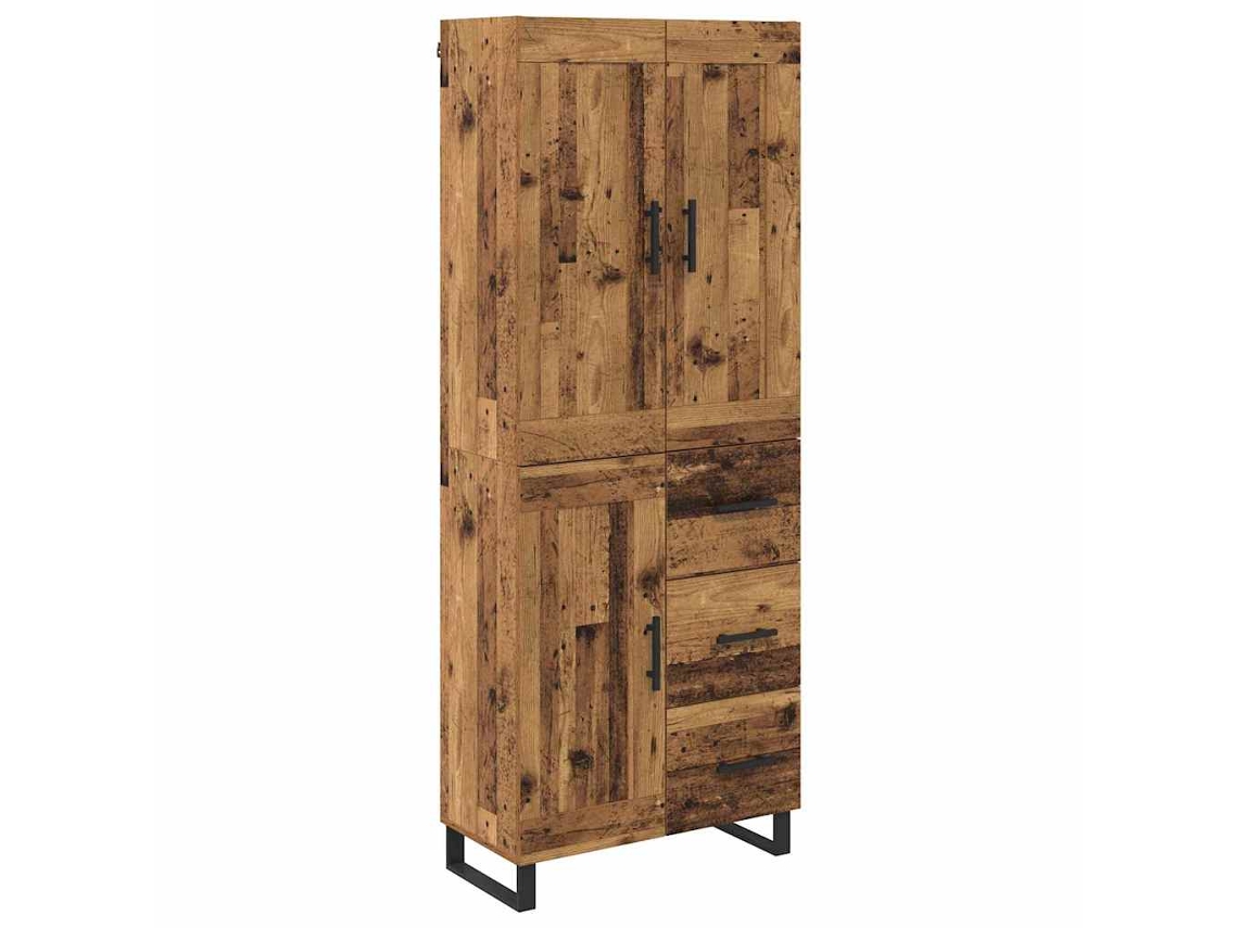Aparador de madera antiguo 69,5x34x180 cm Madera procesada MAISON EXCLUSIVE