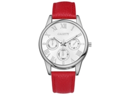 Relógio De Pulso Feminino Zivok De Couro Strass Analógico Quartzo Pulseira Roxa