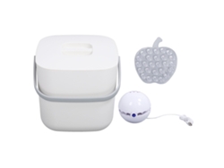 Mini Lavavajillas Usb Portátil Y Eficiente Con Apagado Automático Para Cocina/hogar, Color Blanco, Incluye Cubo.