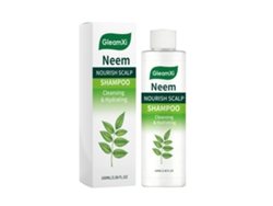 Champú hidratante Gleamxi Neem, cuidado suave para un cabello fresco.