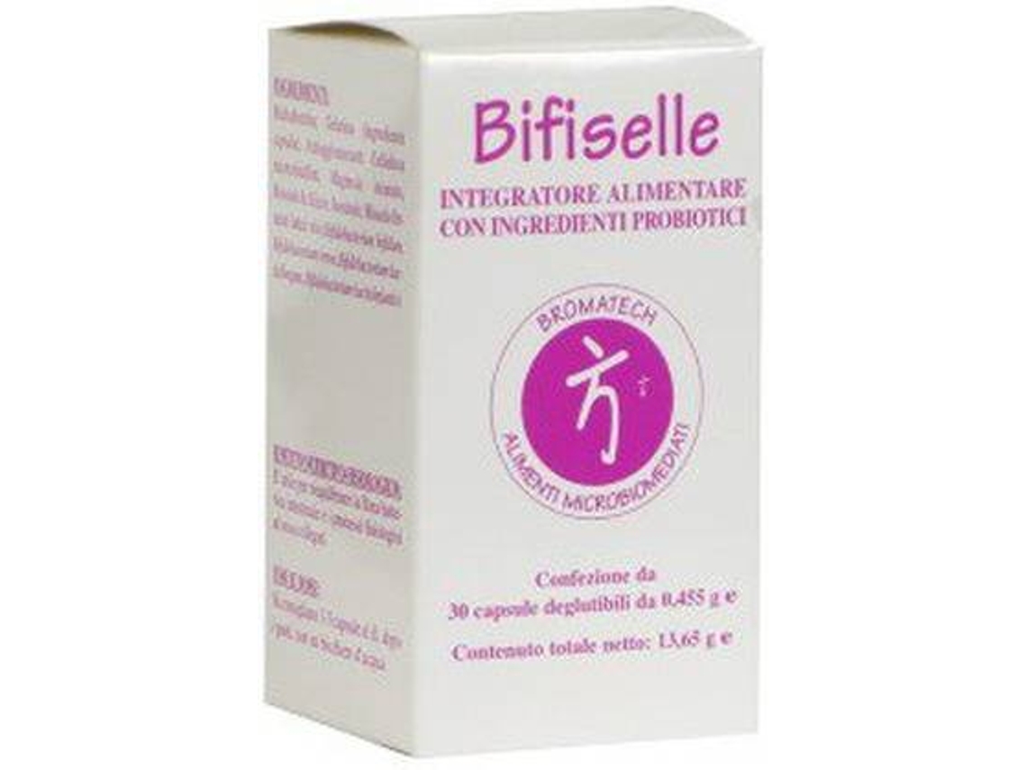Complemento Alimentar BROMATECH Bifiselle (30 cápsulas)