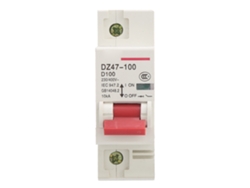 TRUYUETY Interruptor Automático DZ47-100 1P D80~100A Interruptor de Circuito Miniatura Tipo D para Hogar