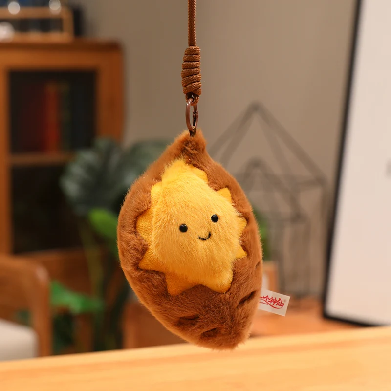 Llavero De Peluche De Patata De Anime Realista De Dibujos Animados (18 Cm)
