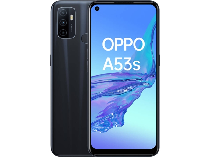 Smartphone OPPO A53s (6.5'' - 4 GB - 128 GB - Negro)