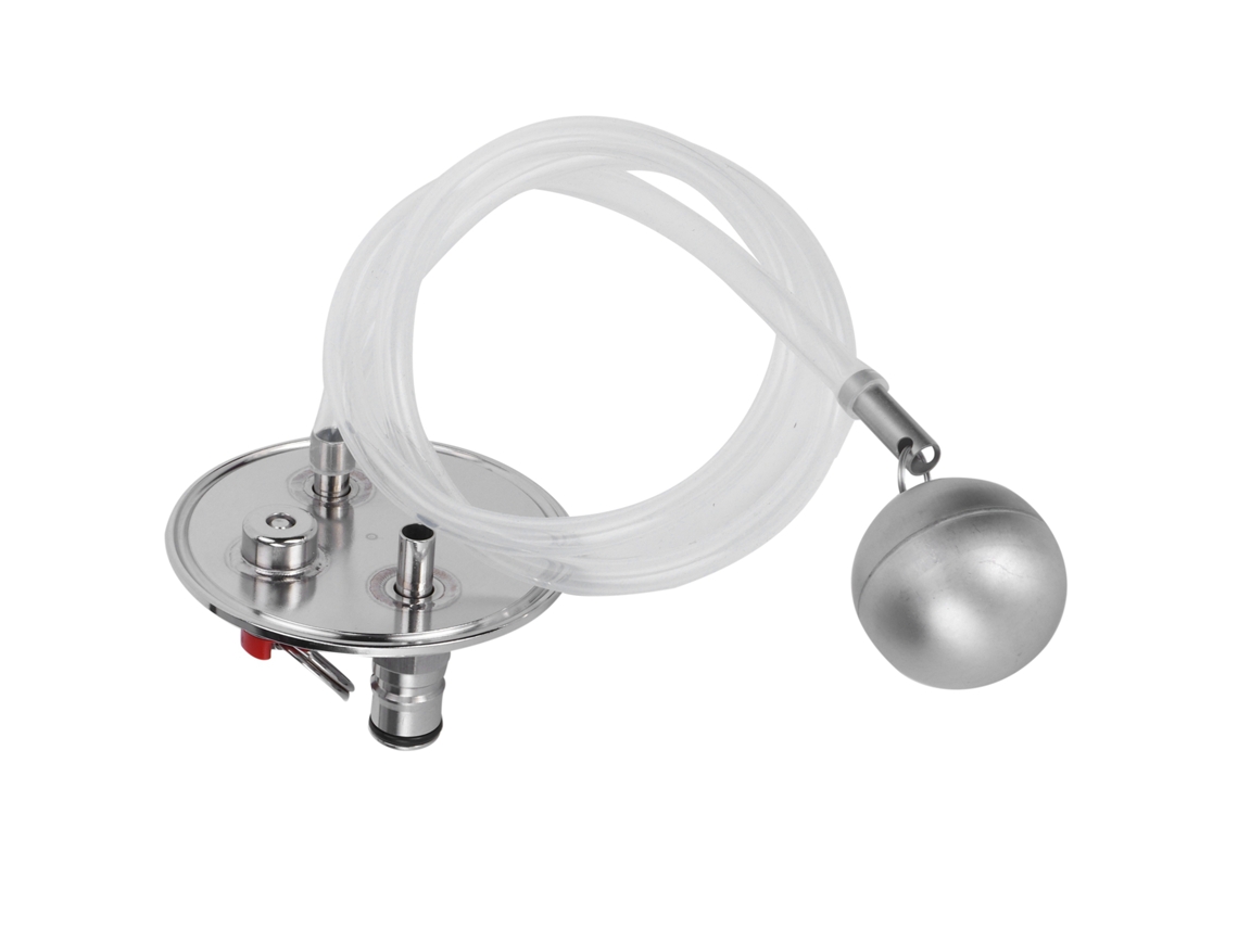 Kit De Tapa De Sellado Para Barril De Fermentación De Cerveza Kegmenter De 29 L/58 L Con Tubo Flotante De Acero Inoxidable