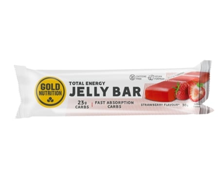 Barrita Energética GOLDNUTRITION Barrita De Gelatina De Fresa 30 G