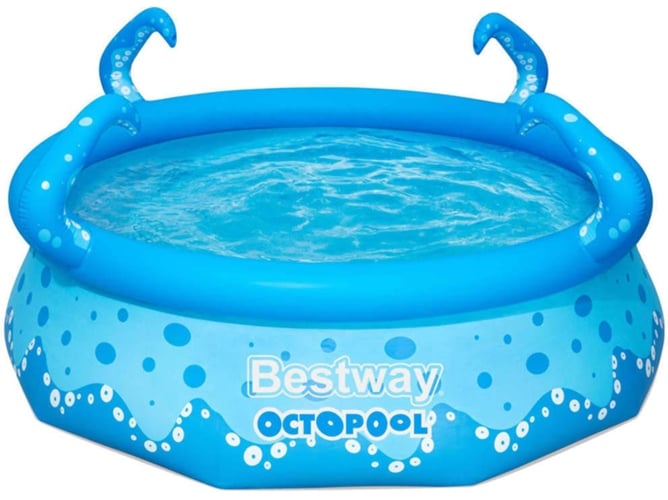 Piscina Infantil Hinchable BESTWAY OctoPool (3153 L - PVC y Tritech - 274 x 76 cm)