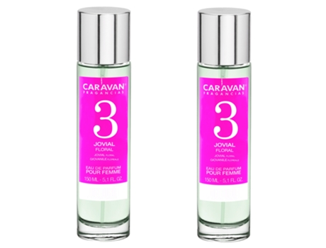 Set de 2 CARAVAN perfume de mujer nº3 - 150ml