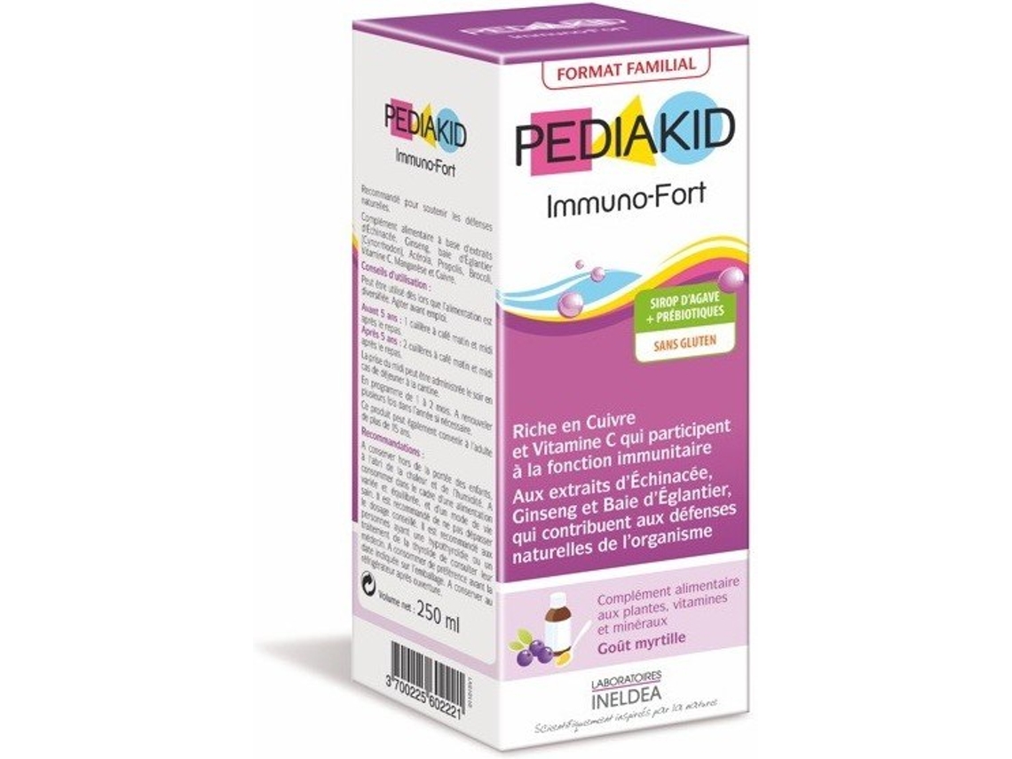 Complemento Alimentar INELDEA Pediakid Inmuno-Fort Formato Familiar