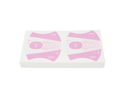 100pcs Moldes De Guia Para Artesanato De Unhas Reutilizáveis Autoadesivos Para Extensão De Unhas Para Mulheres E Meninas