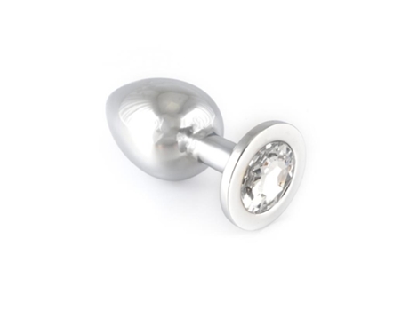 VPMKP-Plug Anal Acero Inoxidable Transparente BONDAGE PLAY
