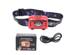 Yncm2026-linterna Frontal Led Ultra Brillante Impermeable Ipx7 Recargable Usb Con Sensor Para Pesca Running Camping Al Aire Libre