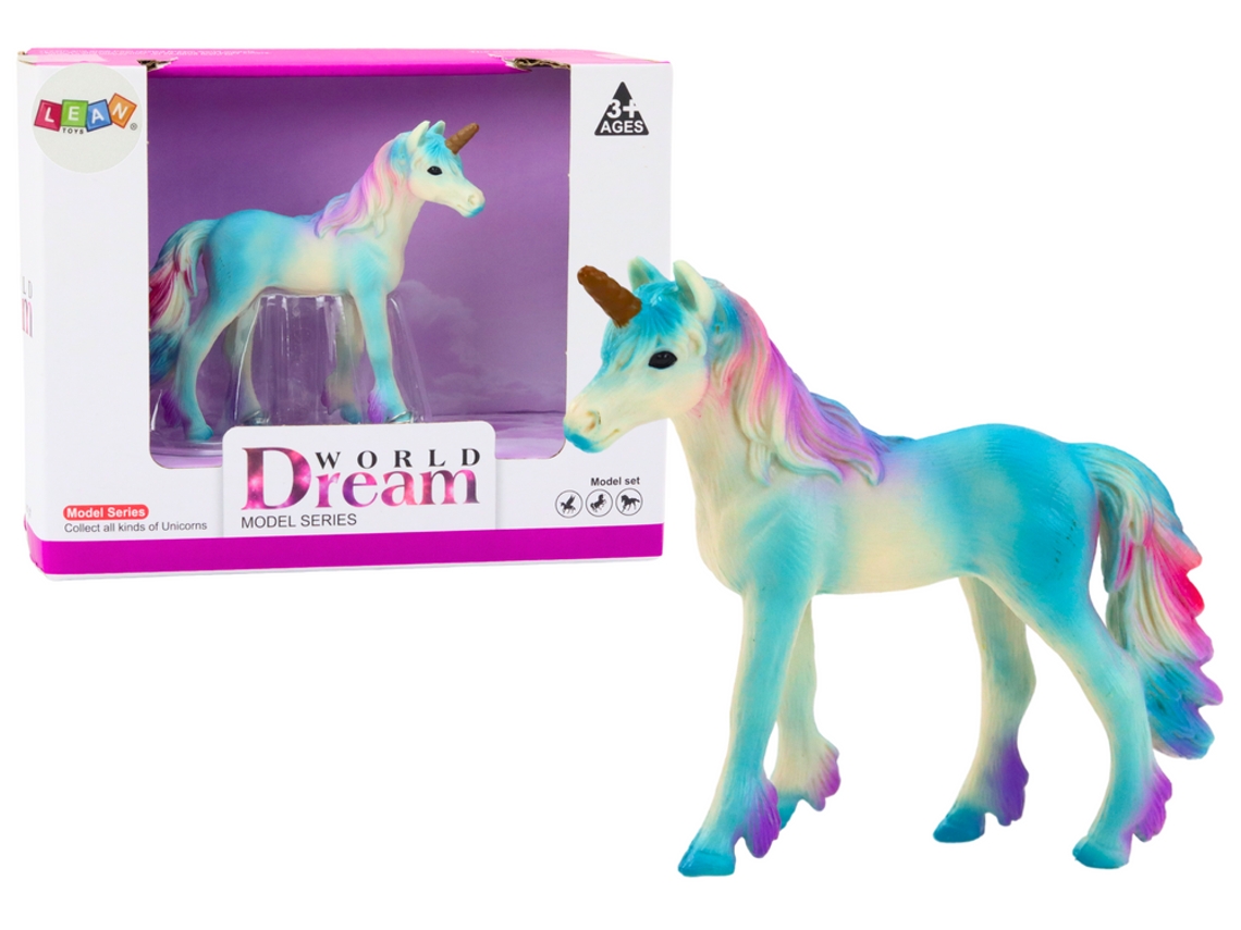 Figura coleccionable Pequeño Unicornio Azul 8 cm B.active
