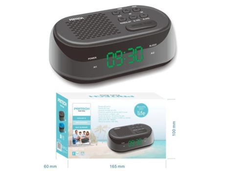 Radio Despertador PRITECH Pbp-089