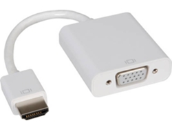 Adaptador HDMI ROLINE (M/H - VGA - 15 cm - Blanco)