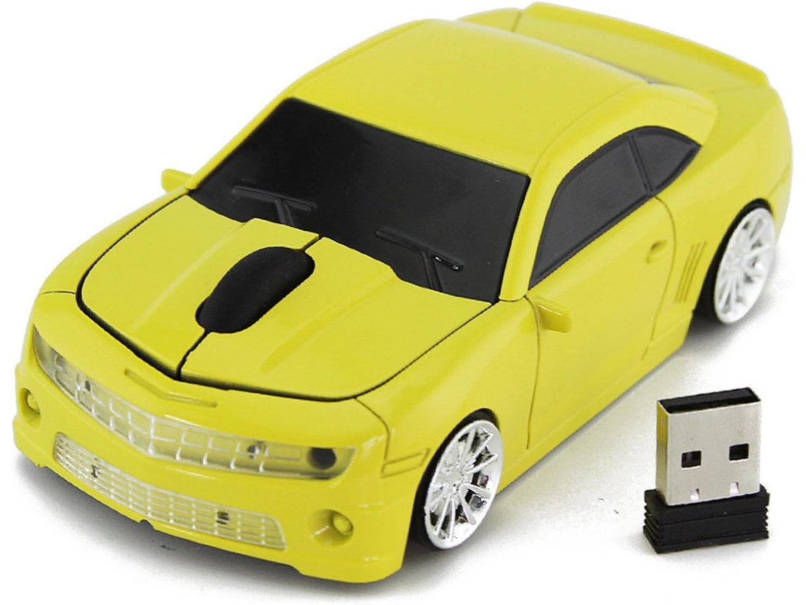 Ratón Deportivo De Precisión Con Forma De Coche, 2,4 Ghz, Sensor De Alta Precisión, Plug And Play.