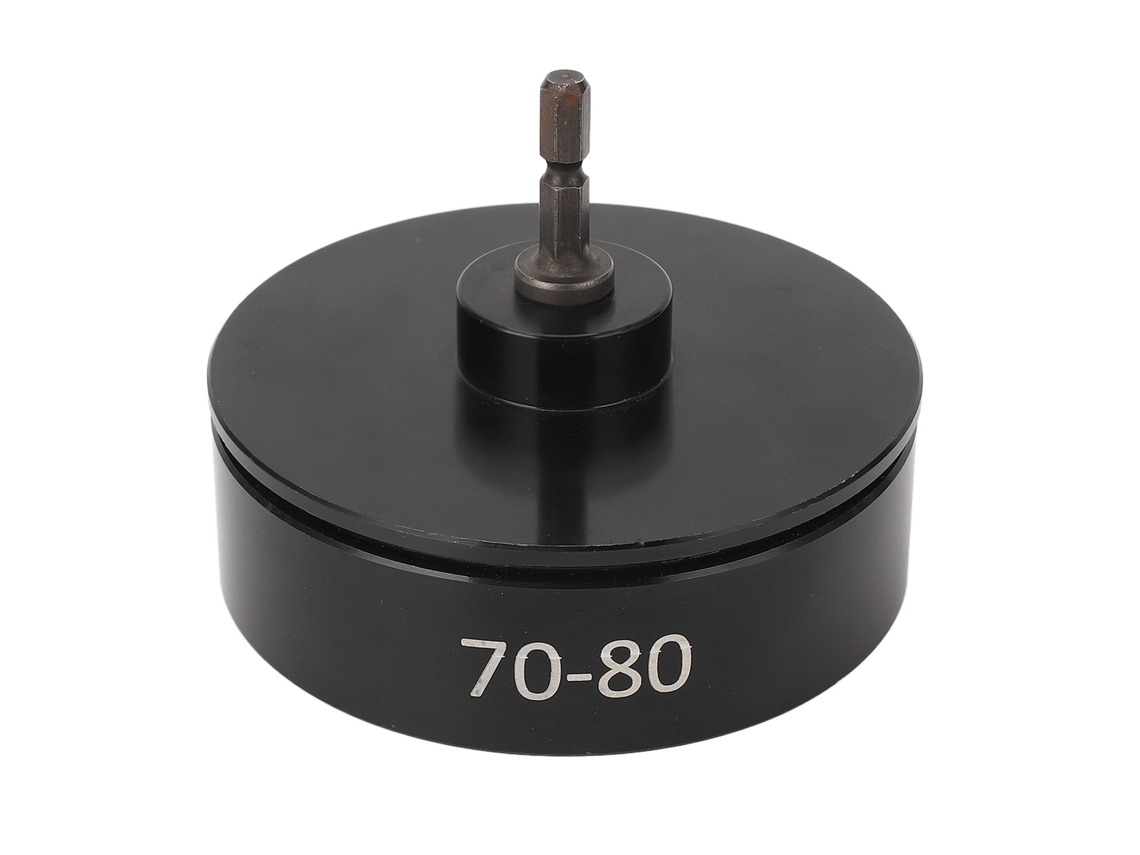 Máquina manual eléctrica para sellar botellas con broca metálica para botellas de 70-80 mm.