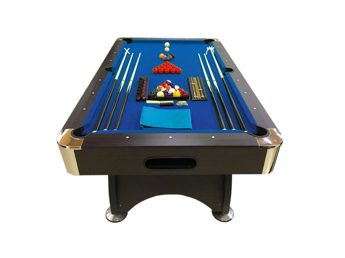 Mesa de Billar de 7 Pies Completo con Accesorios – Iron Blue