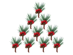 Adorno Artificial De Piña De Pino Navideño Para Diseño De Corona Diy Suministros Navideños