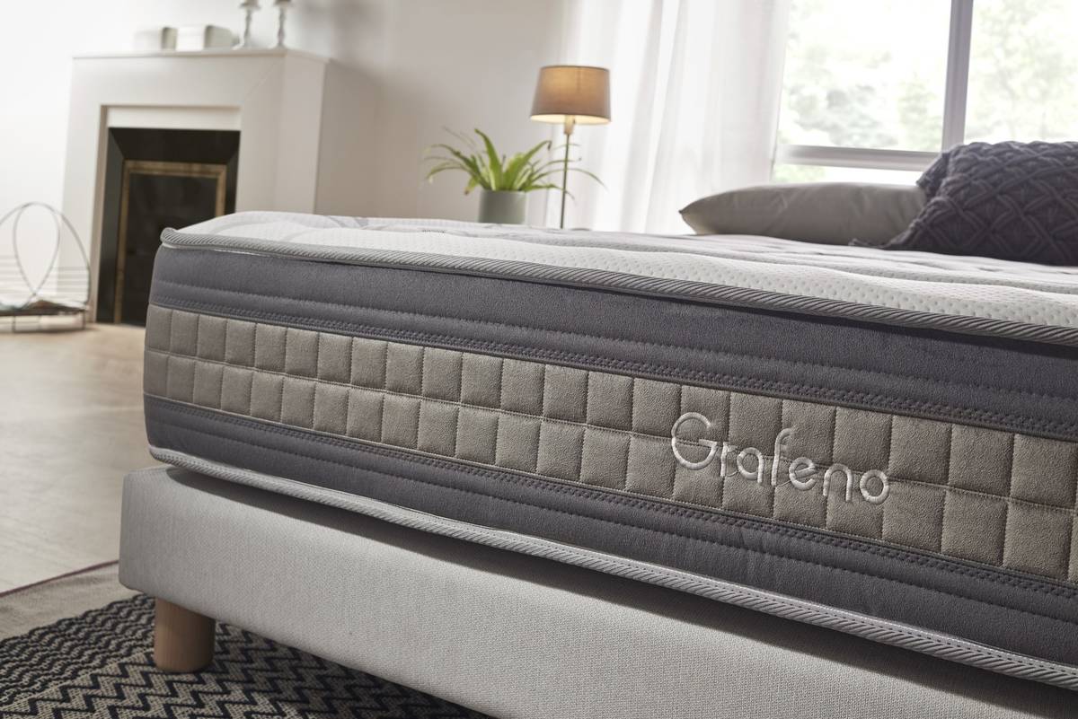 Matris Muelles Ensacados grafeno espuma rh 135x200x30cm design comfort 135 200 30cm +2