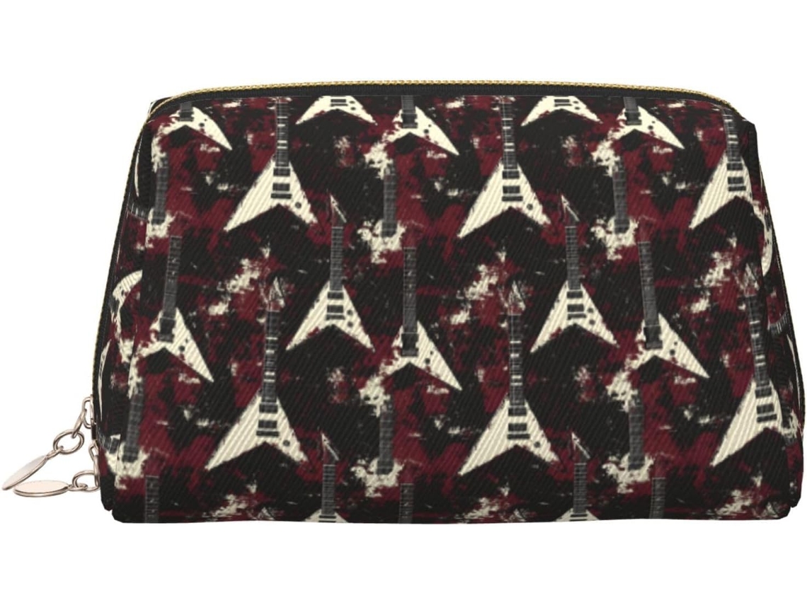 Neceser De Viaje Cuero Organizador Para Mujer Diseño Estampado Vacaciones