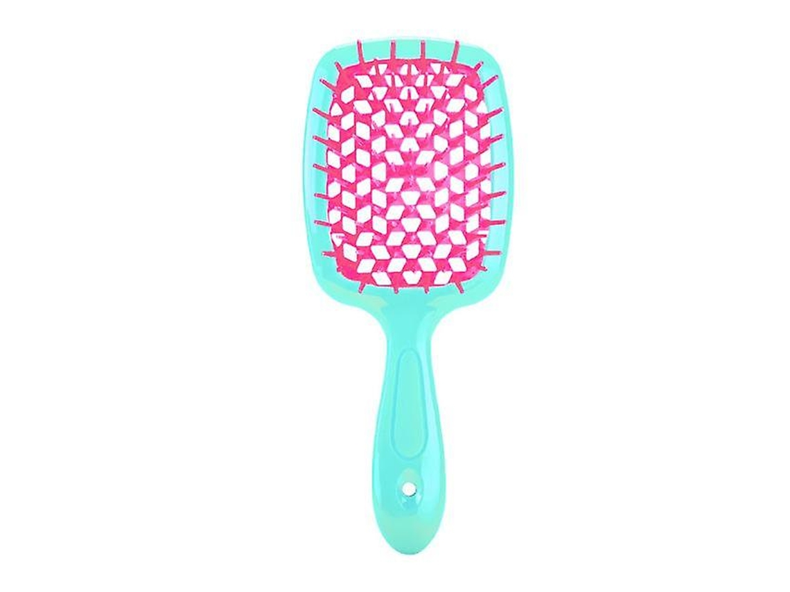 Rebe-peine De Dientes Anchos Con Cojín Aire Anti-enredos Antiestático Herramienta De Peinado Profesional Para Cabello Como La Imagen