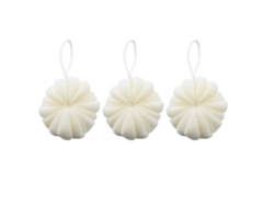 Bolas De Baño Con Forma De Calabaza Con Cuerda Para Colgar, Fabricadas En Fibra De Pe (beige)