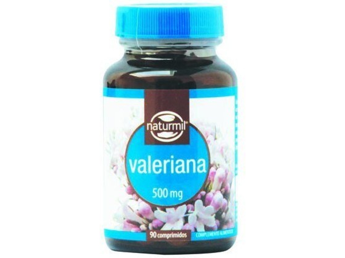 Complemento Alimentar NATURMIL Valeriana 500 Mg 90 Comprimidos