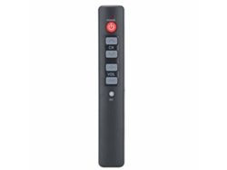 Mando A Distancia Inteligente Con 6 Botones Grandes Para Tv, Stb, Dvd, Dvb, Hifi, Vcr - Gris