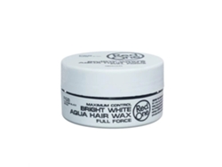 Cera en gel Aqua Hair 150 ml, blanco brillante, fórmula de máxima fijación Red One
