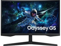 Monitor Curvo SAMSUNG Odyssey G55C (27'' - 1 ms - 165 Hz)