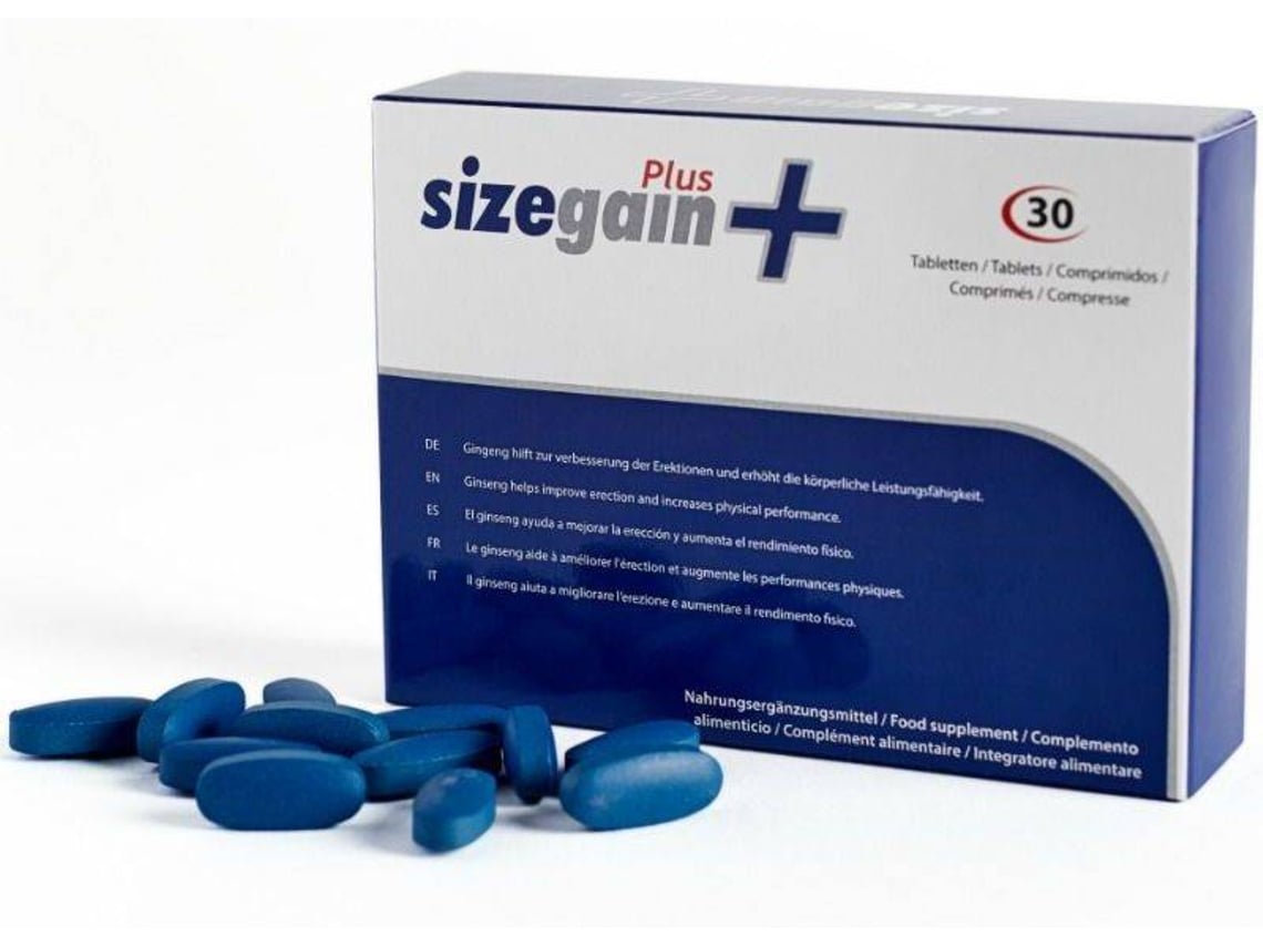 Pastillas 500COSMETICS Sizegain Plus Para Alargar El Pene