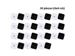 Parches de estimulación muscular electroestimulante (EMS) para masaje. MDUG (30 unidades, 4x4 cm)