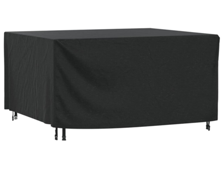 Cubierta Para Muebles De Jardín VIDAXL Negro Poliéster (180x140x90 cm)