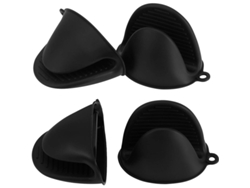 Guantes De Cocina De Silicona Resistentes Al Calor, 4 Unidades, Guantes De Cocina Pequeños