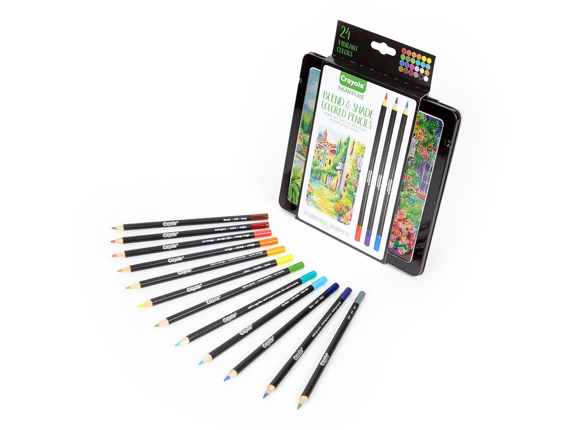 Signature CRAYOLA Lápices Blend&Shade (24 Unidades)