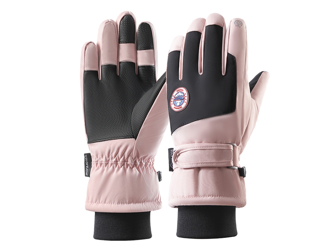 Guantes de esquí de invierno para hombre y mujer, impermeables, resistentes al viento, cálidos y gruesos. Talla única. Lalamoli. 2310.