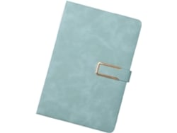 Cuaderno De Cuero De Tapa Dura Con Líneas Anchas, 200 Páginas, Bloc De Notas Portátil Para