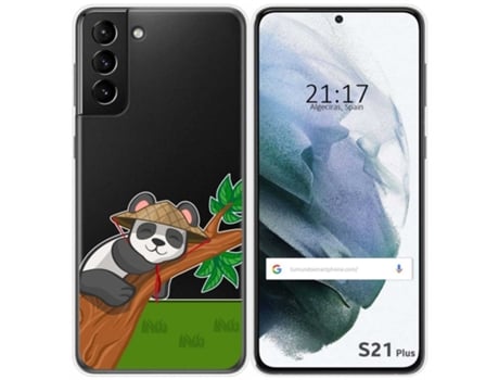 Carcasa Samsung Galaxy S21+ Plus 5G TUMUNDOSMARTPHONE Dibujos Transparente Multicolor