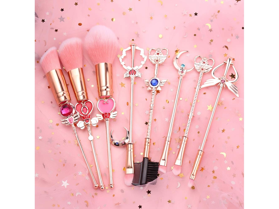 Juego De Brochas De Maquillaje Sailor Moon Juego De Brochas De